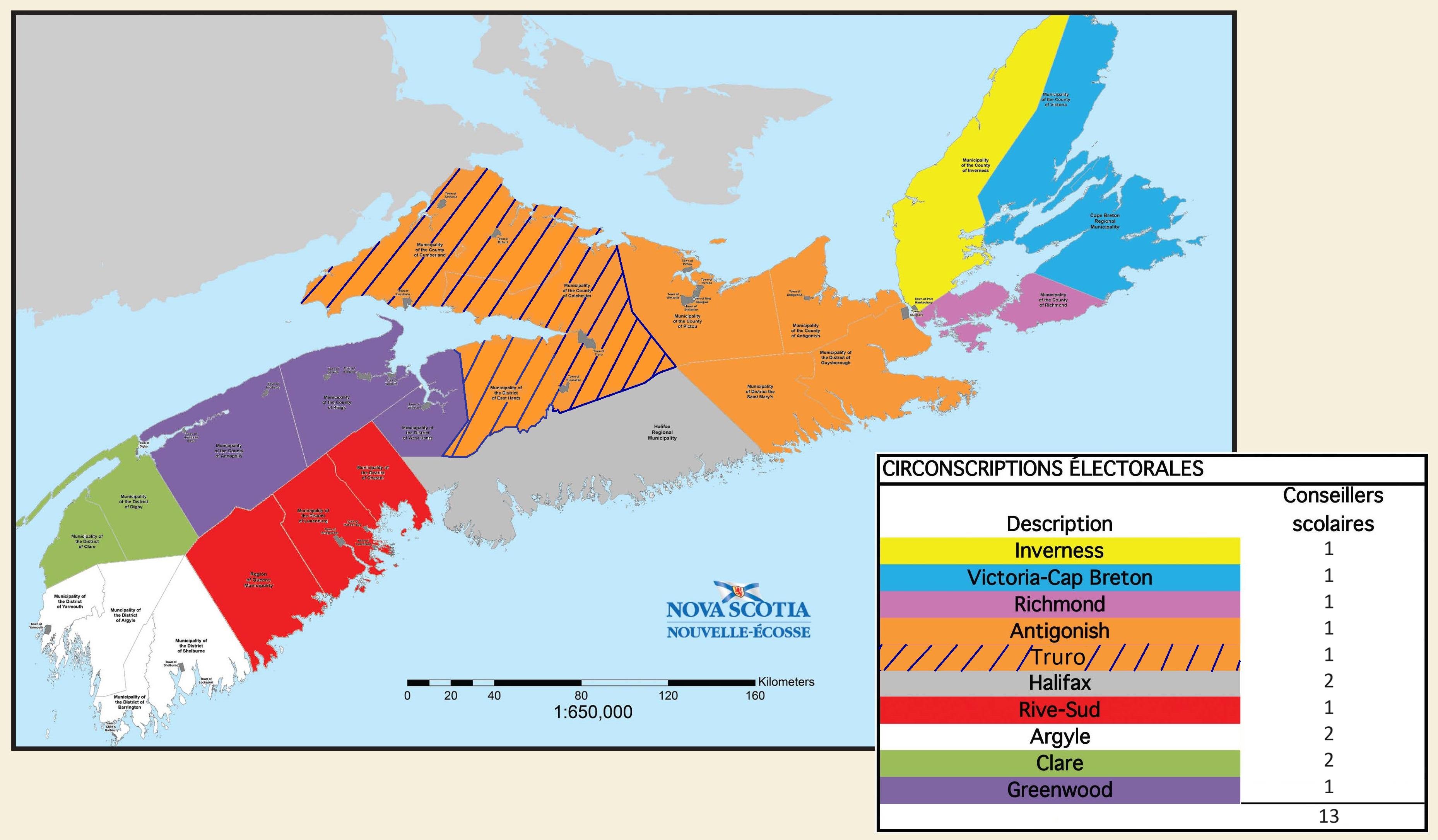 Carte Circonscriptions Electorales