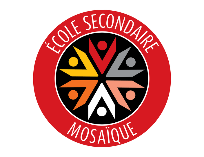logos Ecole Mosaique rouge transp