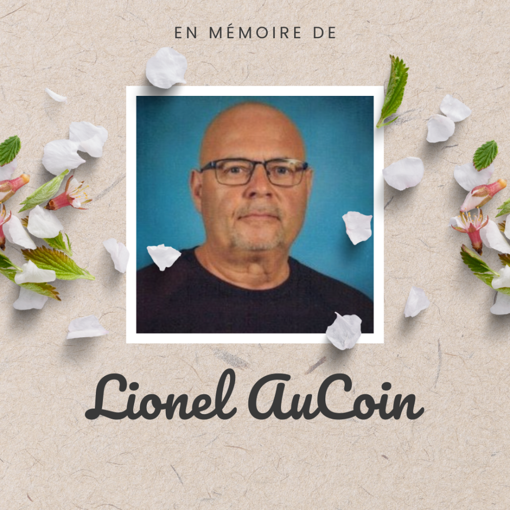 En mémoire de Lionel AuCoin Image 1